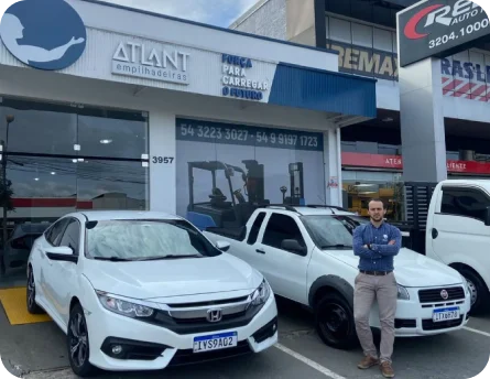 Faixada da loja Atlant